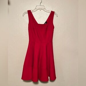Lulu’s size small Elegant Red Sleeveless Dress